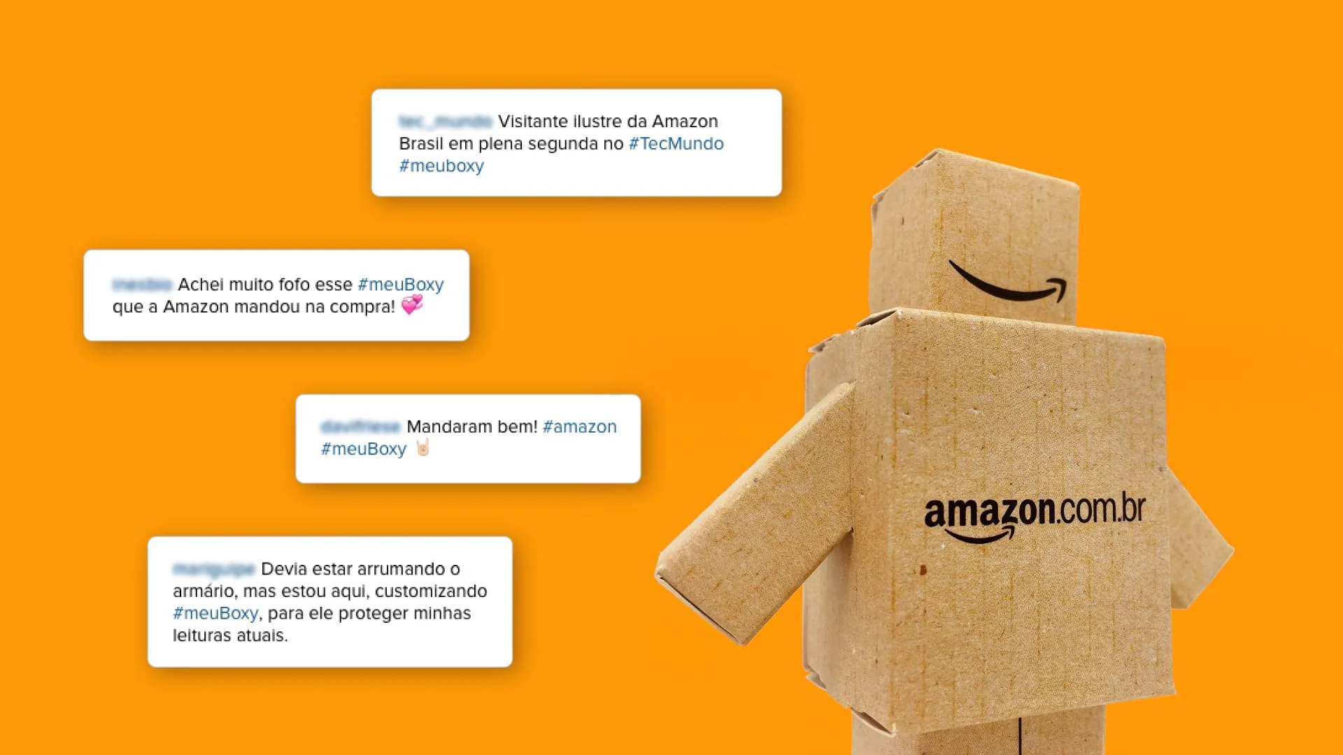Amazon Boxy - Depoimentos